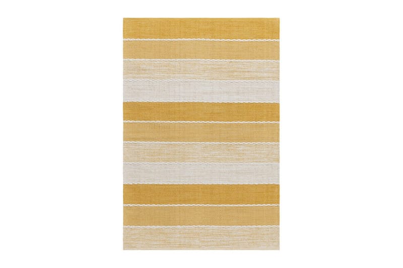 Garnmatta Båstad, 140x200 cm, Gul