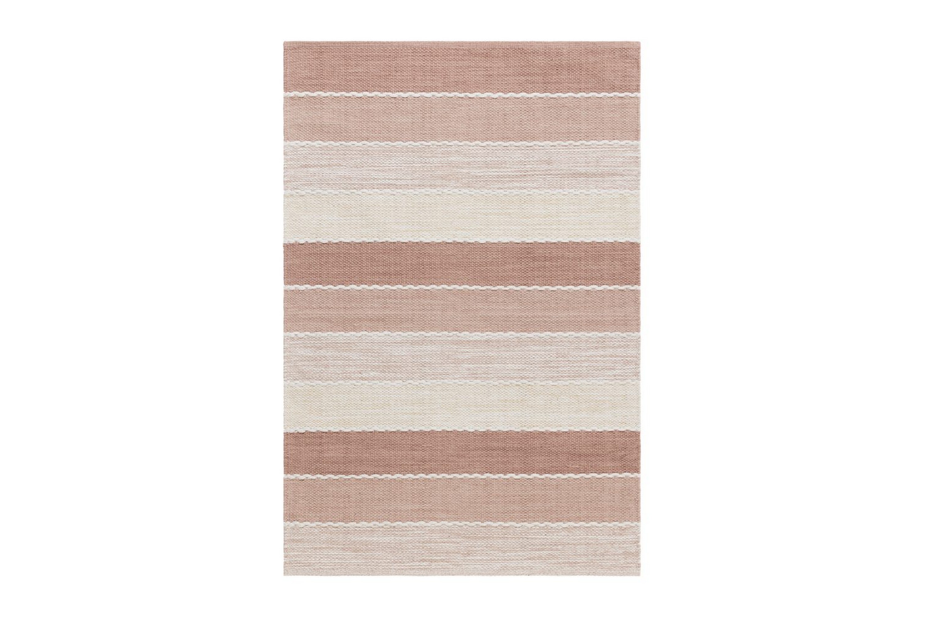 garnmatta båstad - 75x220 cm, gammelrosa