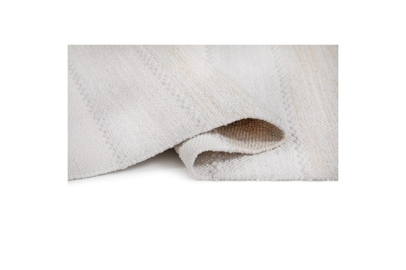 Garnmatta Båstad - 75x280 cm, Creme - Textilier & mattor - Mattor - Modern matta - Bomullsmattor