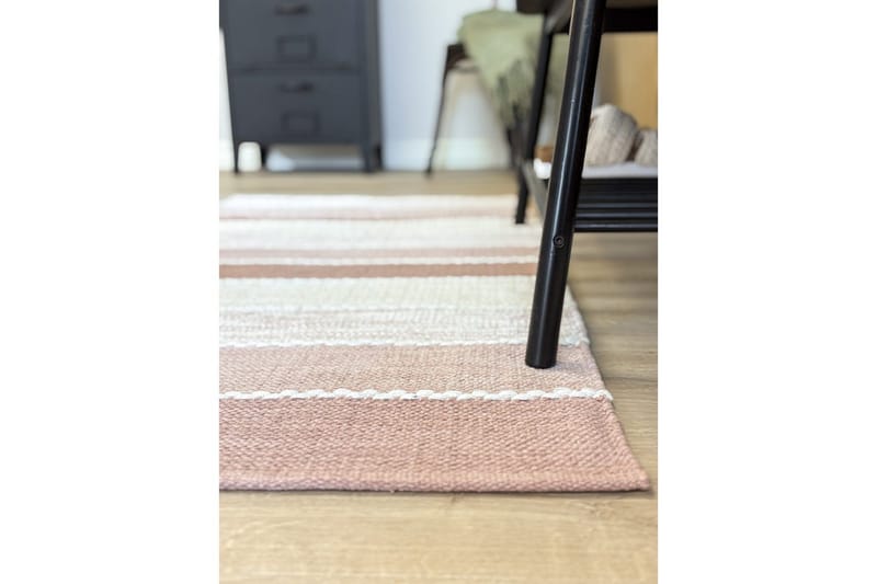 Garnmatta Båstad - 75x280 cm, Gammelrosa - Textilier & mattor - Mattor - Modern matta - Bomullsmattor