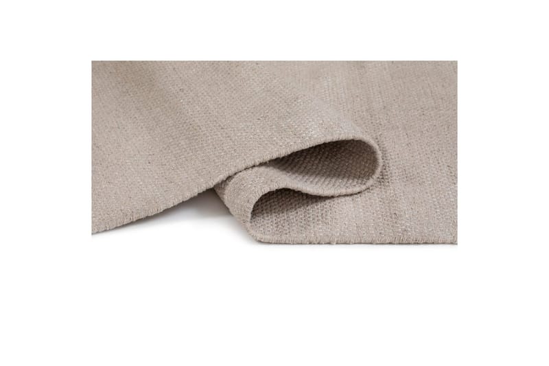 Garnmatta Line - 130x190 cm, Greige - Textilier & mattor - Mattor - Modern matta - Bomullsmattor