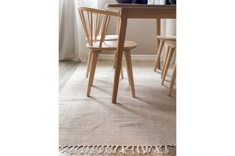 Garnmatta Line - 130x190 cm, Greige - Textilier & mattor - Mattor - Modern matta - Bomullsmattor