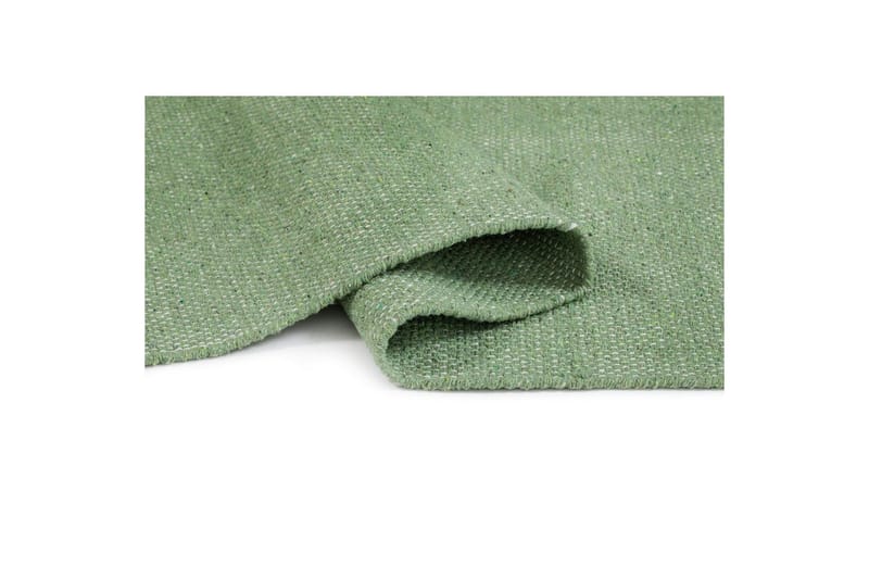 Garnmatta Line - 130x190 cm, Grön - Textilier & mattor - Mattor - Modern matta - Bomullsmattor