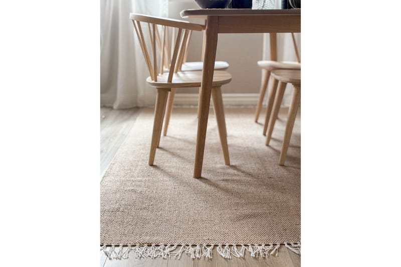 Garnmatta Line - 130x190 cm, Linne - Textilier & mattor - Mattor - Modern matta - Bomullsmattor