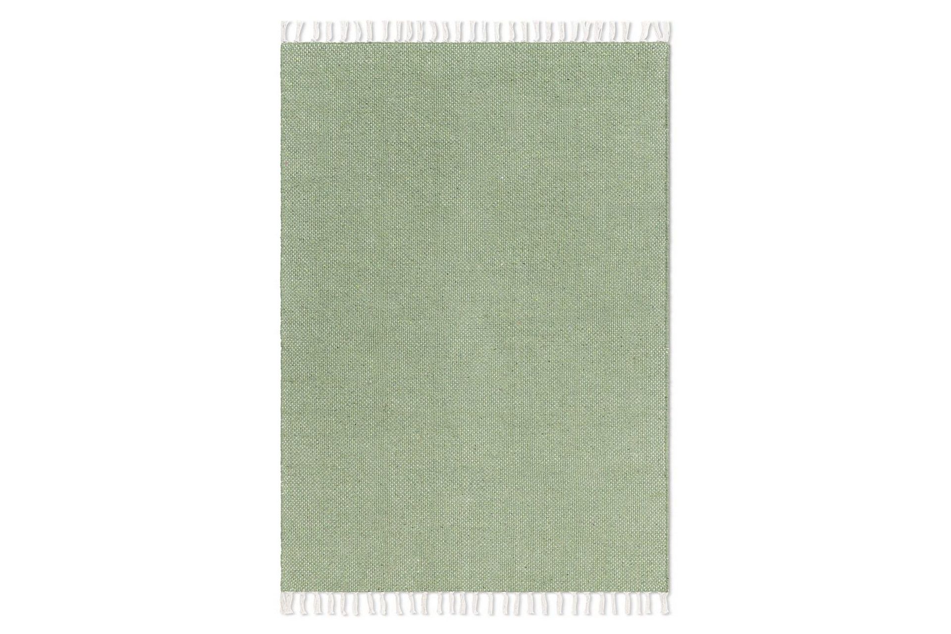 Garnmatta Line - 160x230 cm, Gr&ouml;n