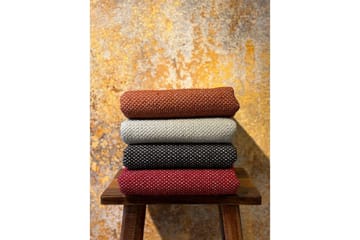 Garnmatta Line - 160x230 cm, Röd - Textilier & mattor - Mattor - Modern matta - Bomullsmattor