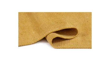 Garnmatta Line - 200x300 cm, Gul - Textilier & mattor - Mattor - Modern matta - Bomullsmattor