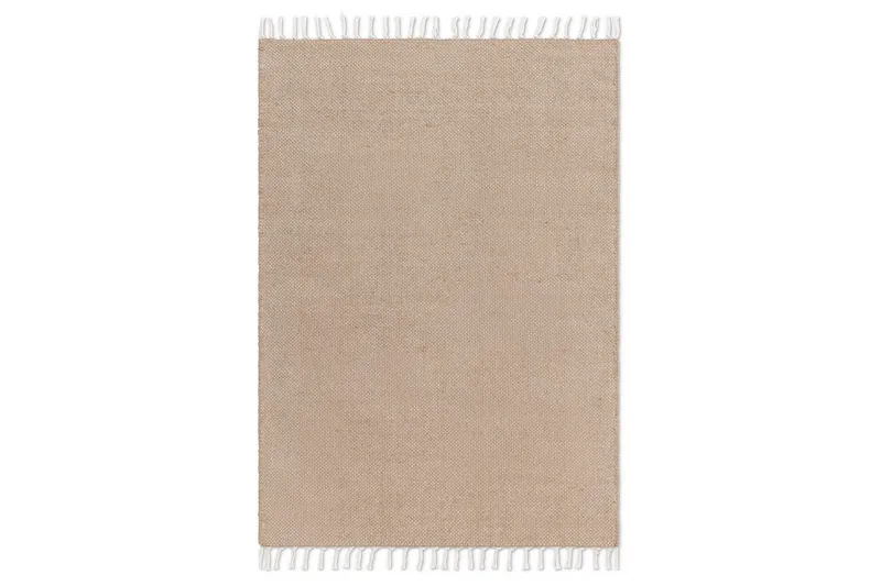 Garnmatta Line - 200x300 cm, Linne - Textilier & mattor - Mattor - Modern matta - Bomullsmattor
