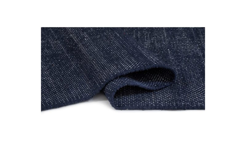 Garnmatta Line - 200x300 cm, Marinblå - Textilier & mattor - Mattor - Modern matta - Bomullsmattor