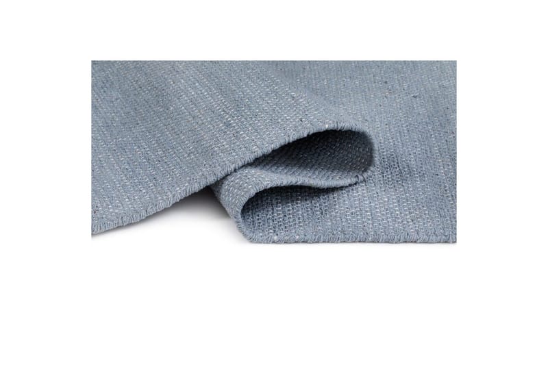 Garnmatta Line - 75x220 cm, Duvblå - Textilier & mattor - Mattor - Modern matta - Bomullsmattor