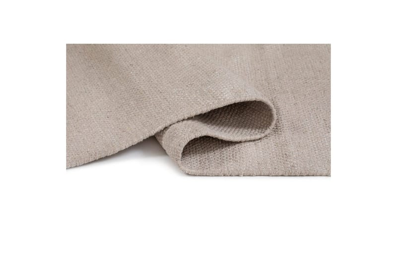 Garnmatta Line - 75x220 cm, Greige - Textilier & mattor - Mattor - Modern matta - Bomullsmattor