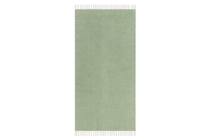 Garnmatta Line, 75x220 cm, Grön