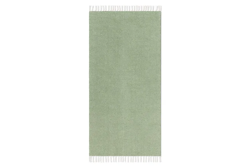 Garnmatta Line, 75x220 cm, Grön