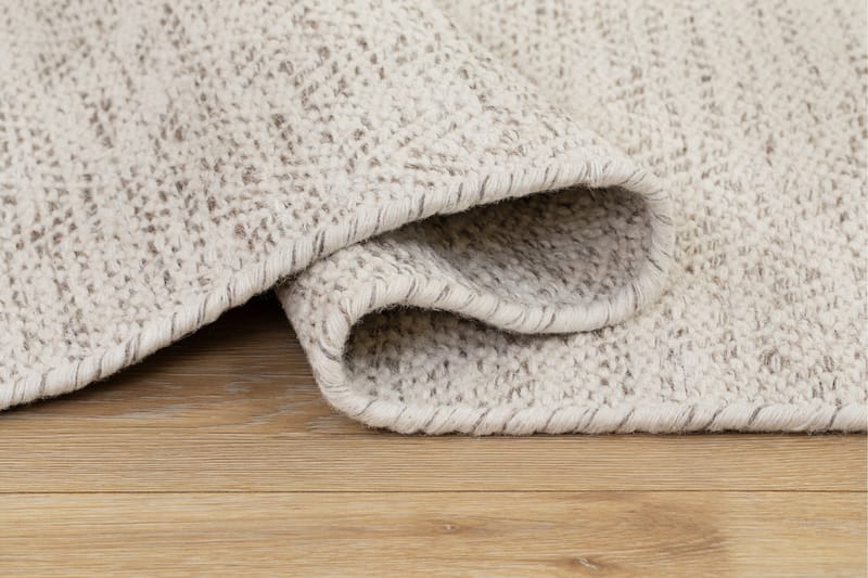 Gåsöga Ullmatta 160x230 cm Rektangulär - Beige - Textilier & mattor - Mattor - Modern matta - Ullmattor