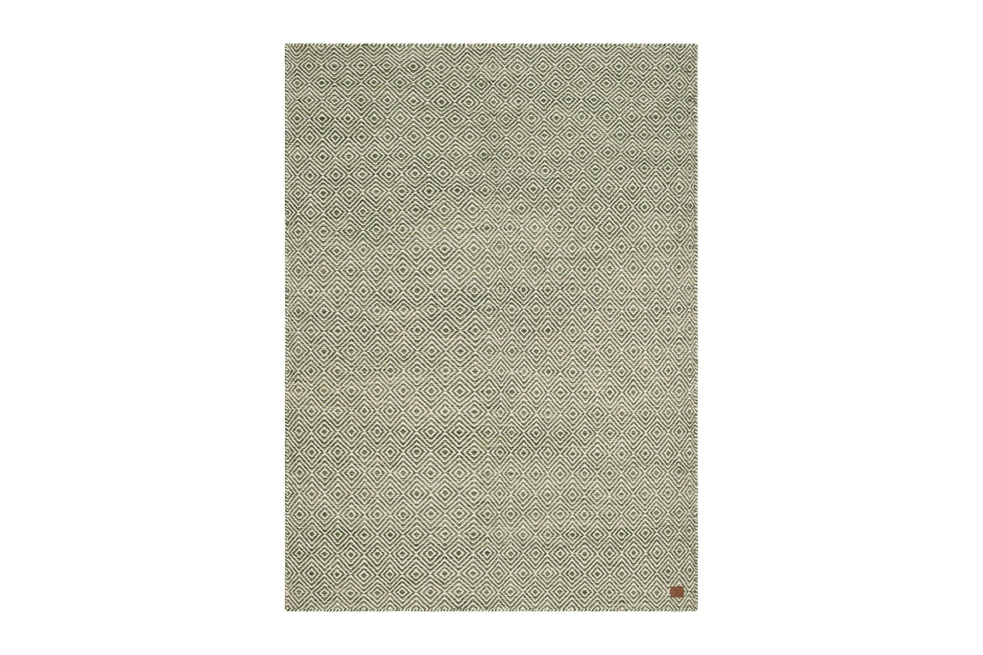 G&aring;s&ouml;ga Ullmatta 160x230 cm Rektangul&auml;r - Gr&ouml;n