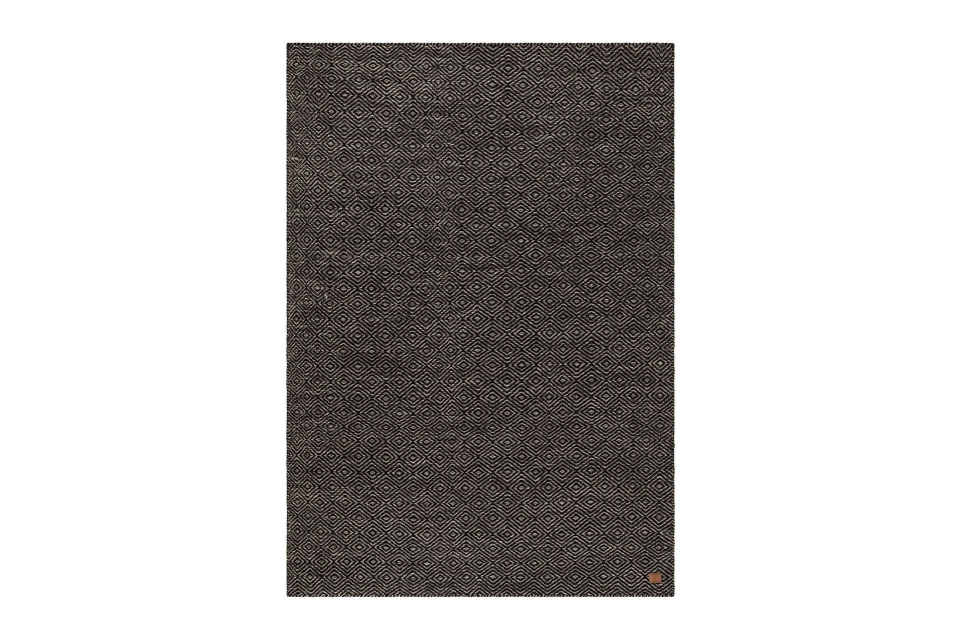 G&aring;s&ouml;ga Ullmatta 160x230 cm Rektangul&auml;r - Svart/Vit