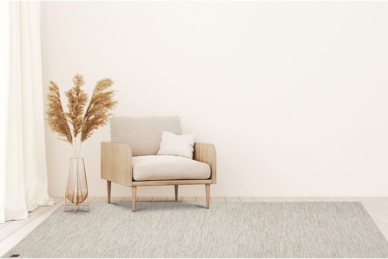 Gåsöga Ullmatta 200x300 cm Rektangulär - Beige - Textilier & mattor - Mattor - Modern matta - Ullmattor