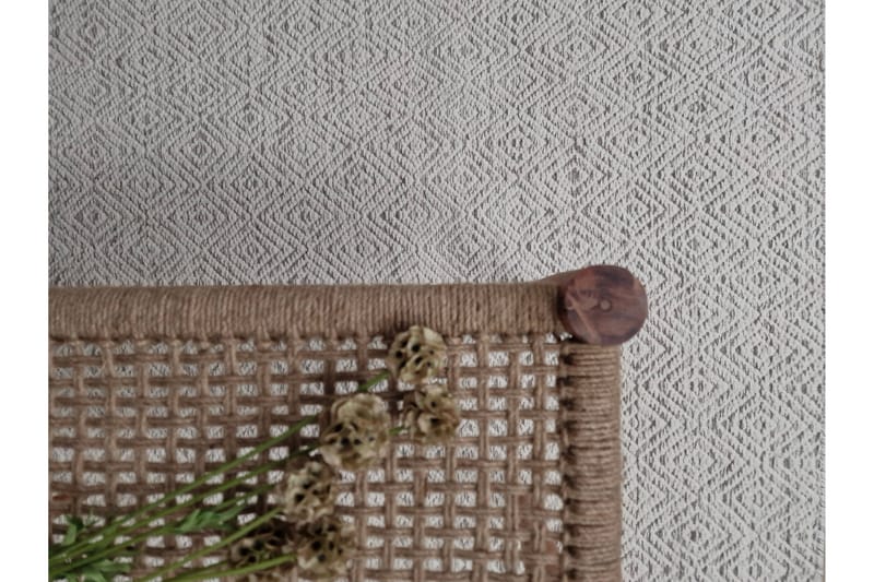 Gåsöga Ullmatta 240x340 cm Rektangulär - Beige - Textilier & mattor - Mattor - Modern matta - Ullmattor