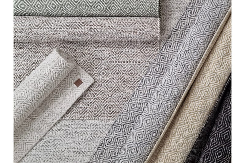 Gåsöga Ullmatta 240x340 cm Rektangulär - Beige - Textilier & mattor - Mattor - Modern matta - Ullmattor