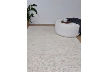 Gåsöga Ullmatta 240x340 cm Rektangulär - Beige - Textilier & mattor - Mattor - Modern matta - Ullmattor