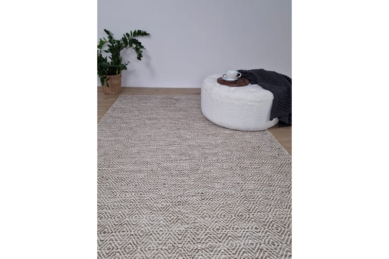 Gåsöga Ullmatta 240x340 cm Rektangulär - Beige - Textilier & mattor - Mattor - Modern matta - Ullmattor