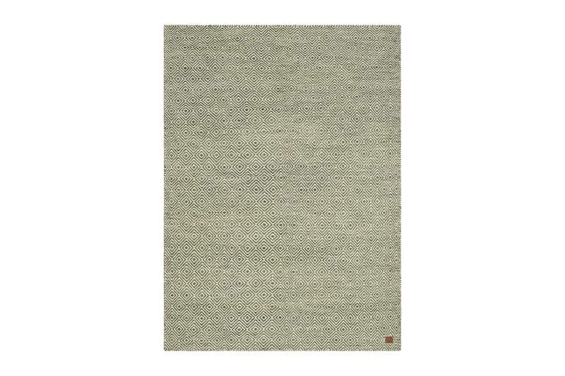 Gåsöga Ullmatta 240x340 cm Rektangulär - Grön - Textilier & mattor - Mattor - Modern matta - Ullmattor