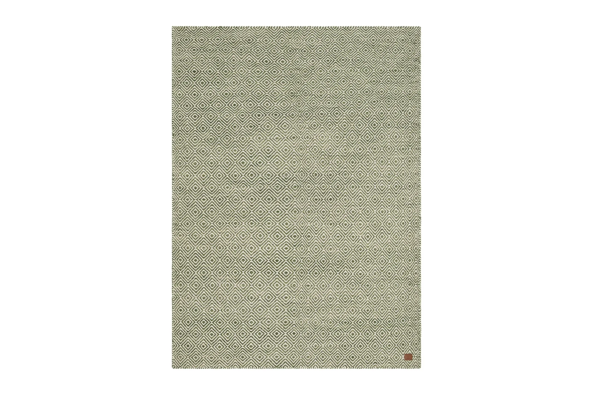 gåsöga ullmatta 240x340 cm rektangulär -