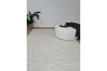 Gåsöga Ullmatta 300x400 cm Rektangulär - Beige - Textilier & mattor - Mattor - Modern matta - Ullmattor