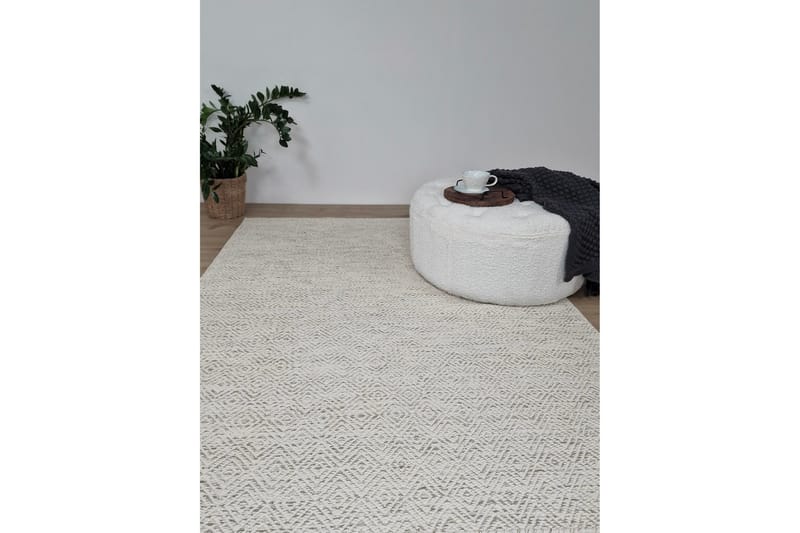 Gåsöga Ullmatta 300x400 cm Rektangulär - Beige - Textilier & mattor - Mattor - Modern matta - Ullmattor