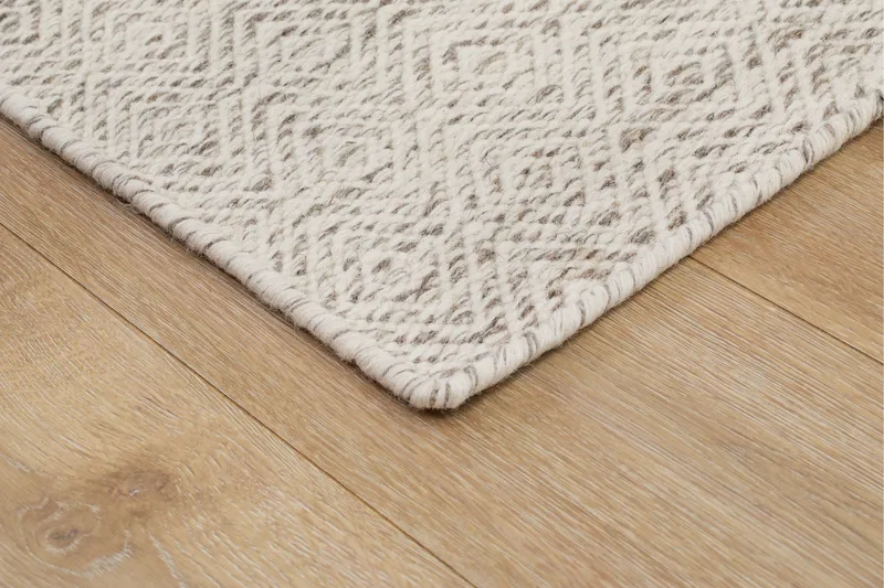 Gåsöga Ullmatta 300x400 cm Rektangulär - Beige - Textilier & mattor - Mattor - Modern matta - Ullmattor