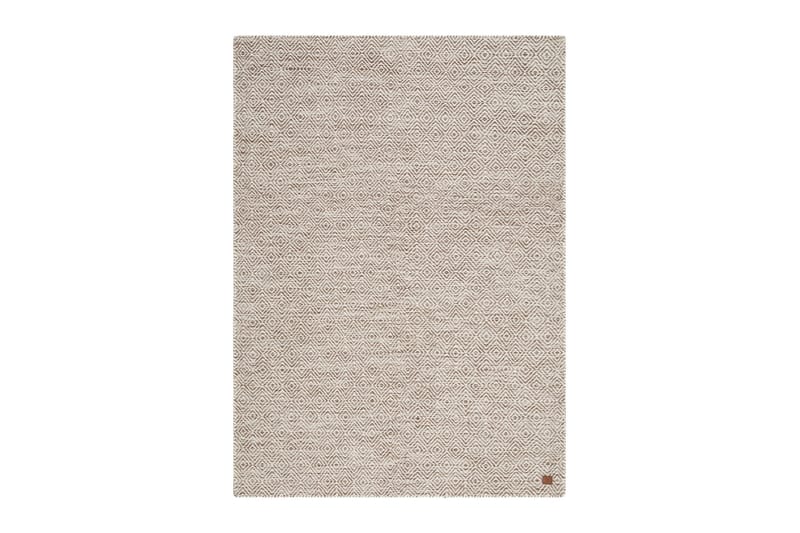 Gåsöga Ullmatta 300x400 cm Rektangulär, Beige