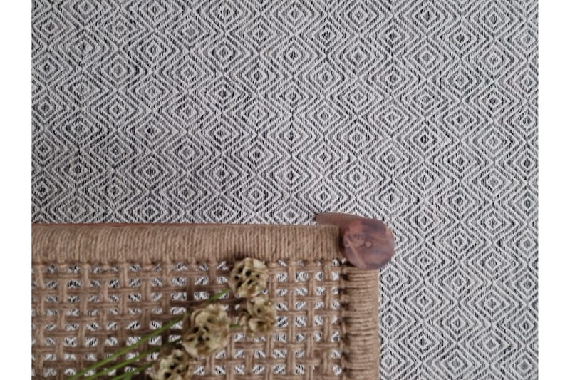 Gåsöga Ullmatta 300x400 cm Rektangulär - Grå - Textilier & mattor - Mattor - Modern matta - Ullmattor