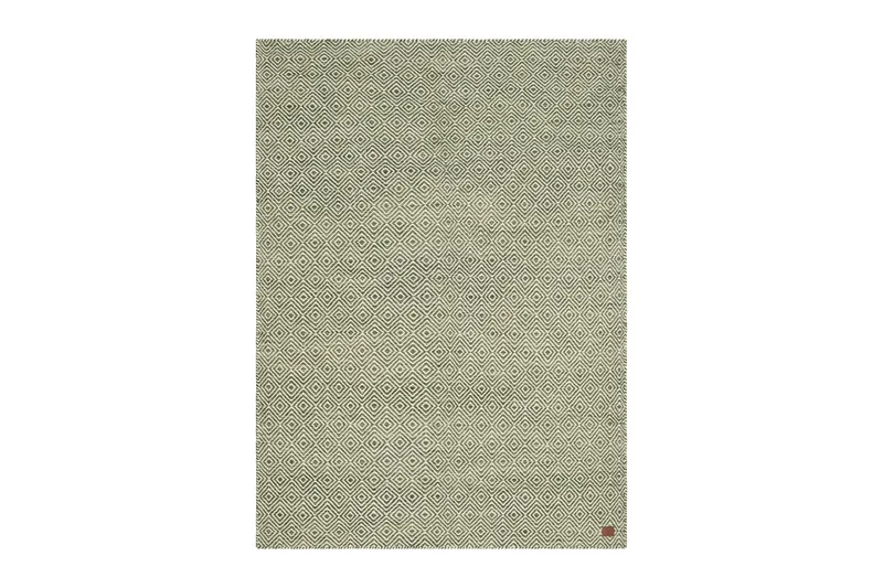 Gåsöga Ullmatta 300x400 cm Rektangulär, Grön