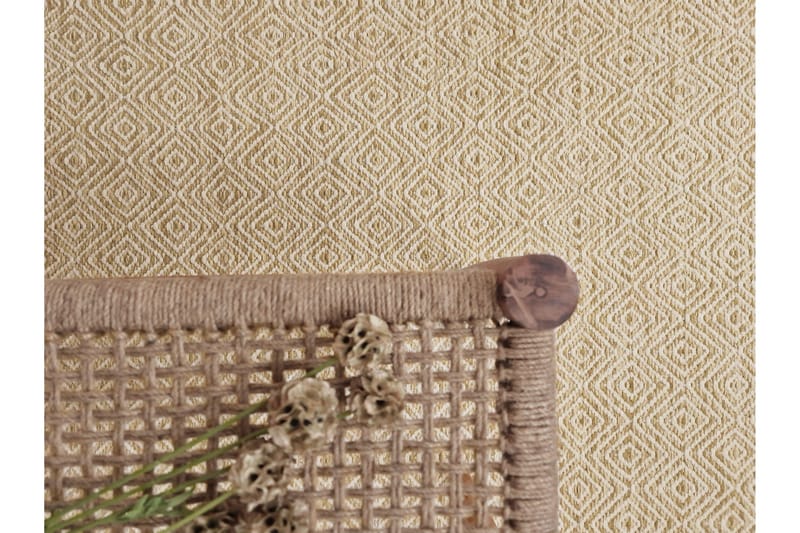 Gåsöga Ullmatta 300x400 cm Rektangulär - Gul - Textilier & mattor - Mattor - Modern matta - Ullmattor