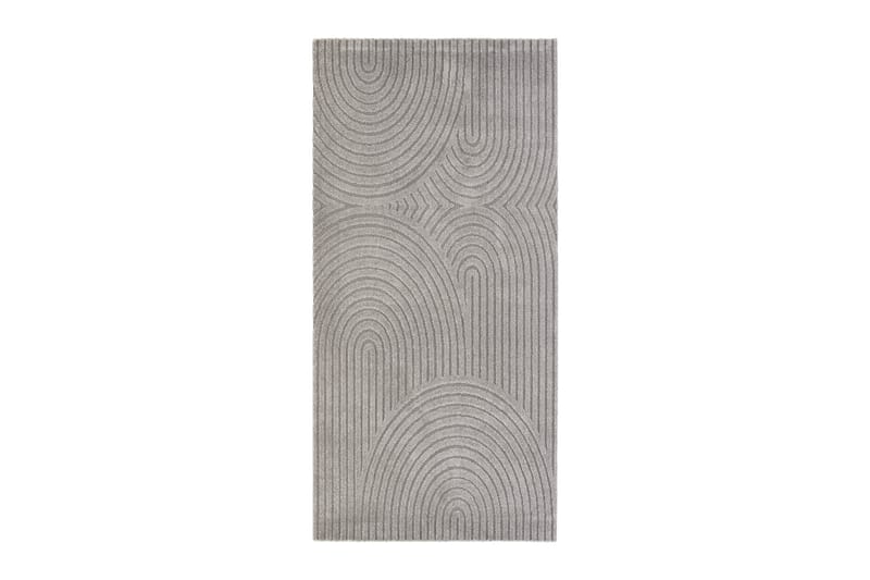Genova Wiltonmatta 80x150 cm Rektangulär - Grå - Textilier & mattor - Mattor - Modern matta - Friezemattor