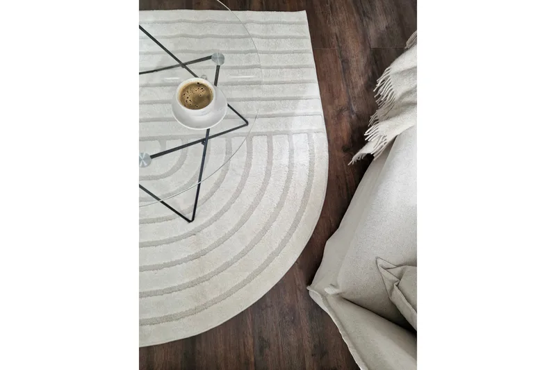 Genova Zen Wiltonmatta 160x230 cm - Creme - Textilier & mattor - Mattor - Modern matta - Friezemattor