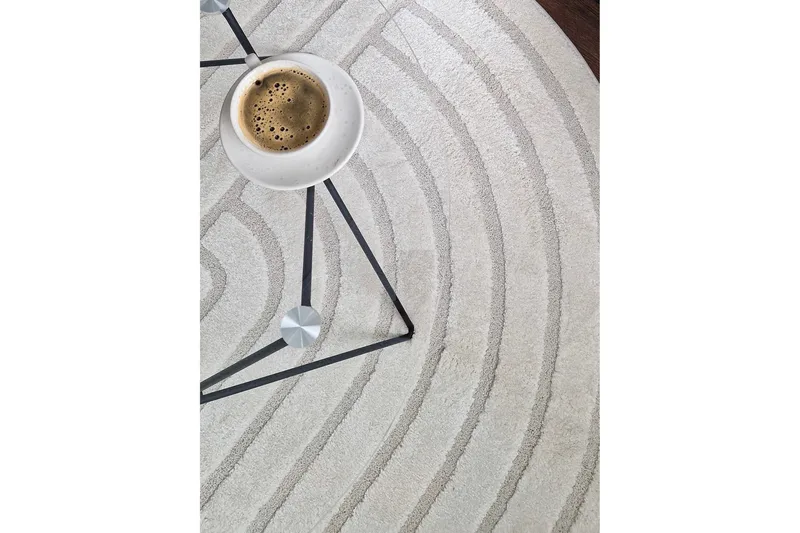 Genova Zen Wiltonmatta 200x290 cm - Creme - Textilier & mattor - Mattor - Modern matta - Friezemattor