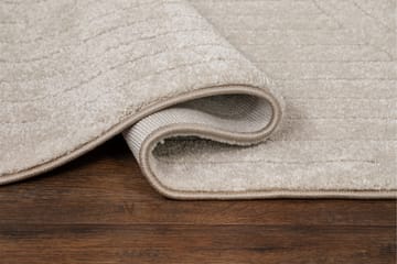 Genova Zen Wiltonmatta 80x150 cm Oval - Beige - Textilier & mattor - Mattor - Modern matta - Friezemattor