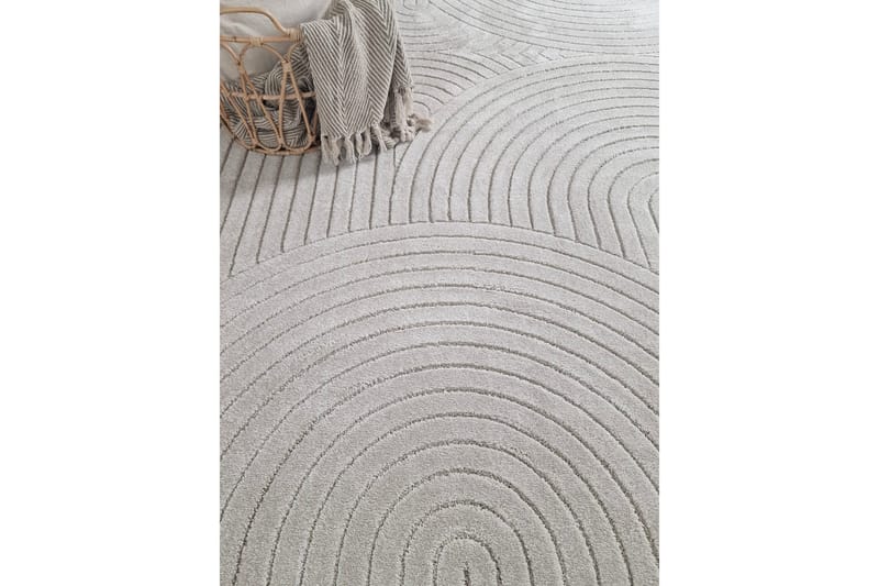Genova Zen Wiltonmatta 80x150 cm Oval - Beige - Textilier & mattor - Mattor - Modern matta - Friezemattor