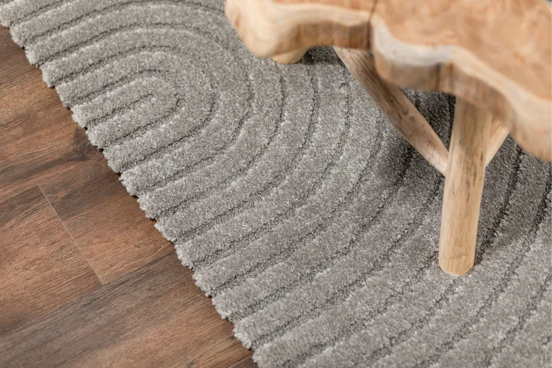 Genova Zen Wiltonmatta 80x150 cm Rektangulär - Grå - Textilier & mattor - Mattor - Modern matta - Friezemattor