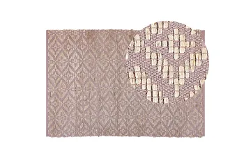 Gerze Bomullsmatta 140x200 cm - Rosa - Textilier & mattor - Mattor - Modern matta - Bomullsmattor