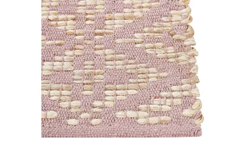 Gerze Bomullsmatta 140x200 cm - Rosa - Textilier & mattor - Mattor - Modern matta - Bomullsmattor