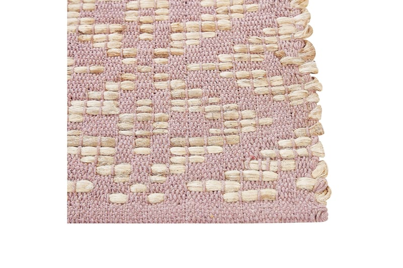 Gerze Bomullsmatta 140x200 cm - Rosa - Textilier & mattor - Mattor - Modern matta - Bomullsmattor