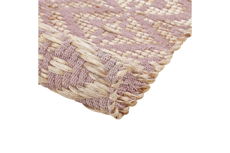Gerze Bomullsmatta 140x200 cm - Rosa - Textilier & mattor - Mattor - Modern matta - Bomullsmattor