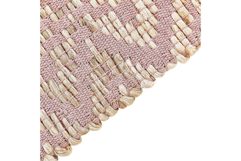 Gerze Bomullsmatta 160x230 cm - Rosa - Textilier & mattor - Mattor - Modern matta - Bomullsmattor