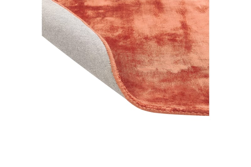 GesiIi Ryamatta 140 cm Rund - Orange - Textilier & mattor - Mattor - Modern matta - Ryamattor