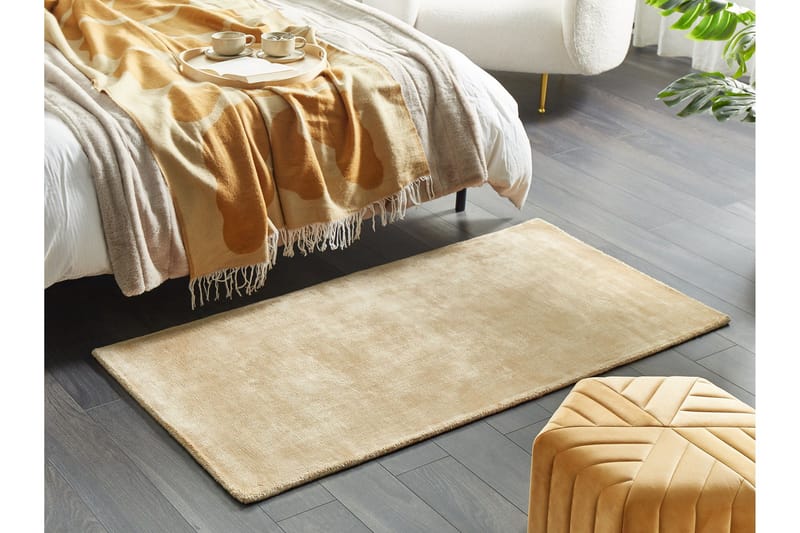 GesiIi Ryamatta 80x150 cm - Beige - Textilier & mattor - Mattor - Modern matta - Ryamattor