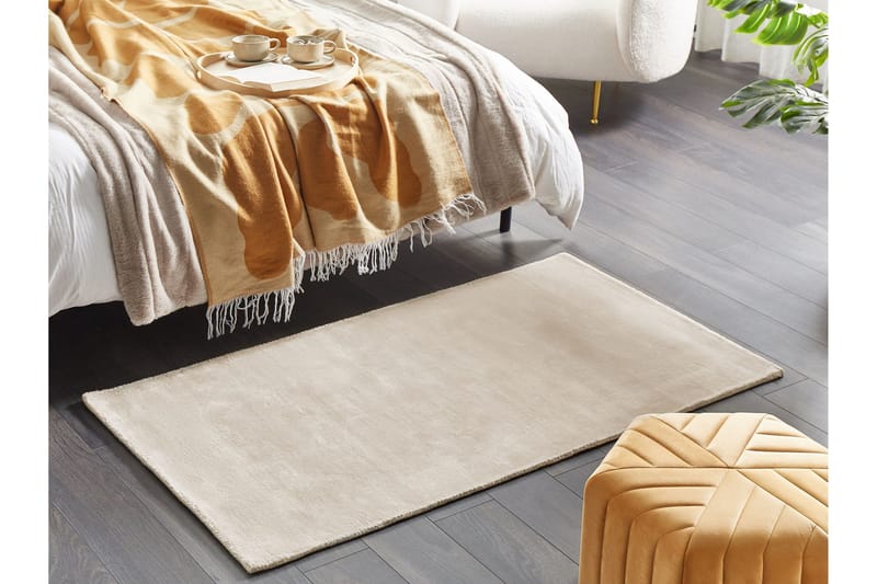 GesiIi Ryamatta 80x150 cm - Beige - Textilier & mattor - Mattor - Modern matta - Ryamattor