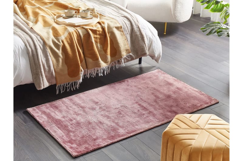 GesiIi Ryamatta 80x150 cm - Rosa - Textilier & mattor - Mattor - Modern matta - Ryamattor