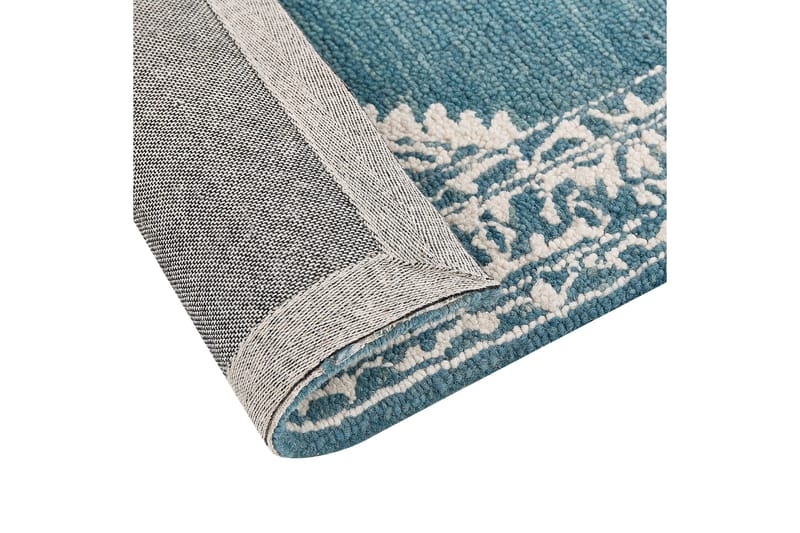 Gevas Ullmatta 140x200 cm - Blå - Textilier & mattor - Mattor - Modern matta - Ullmattor
